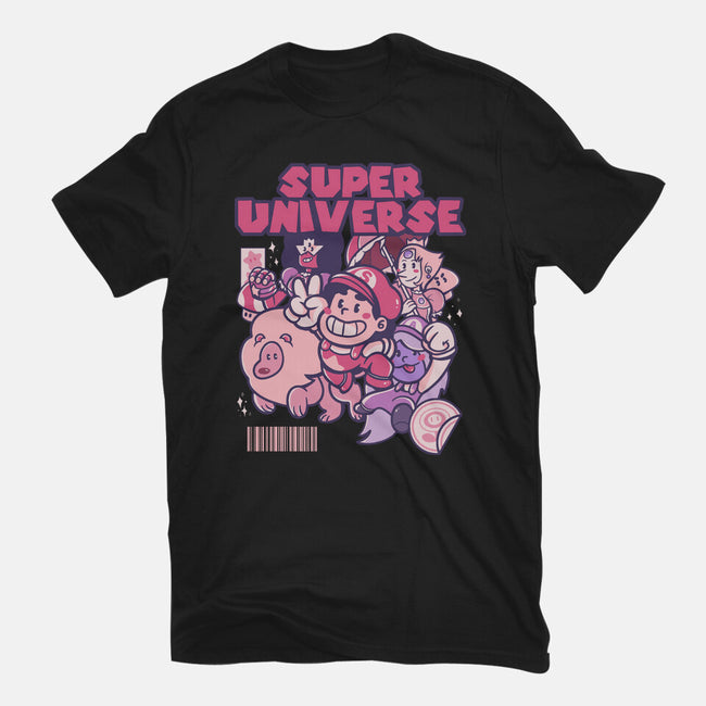 Super Universe-Womens-Basic-Tee-yumie