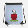 8 Bit Dog-None-Drawstring-Bag-sebasebi