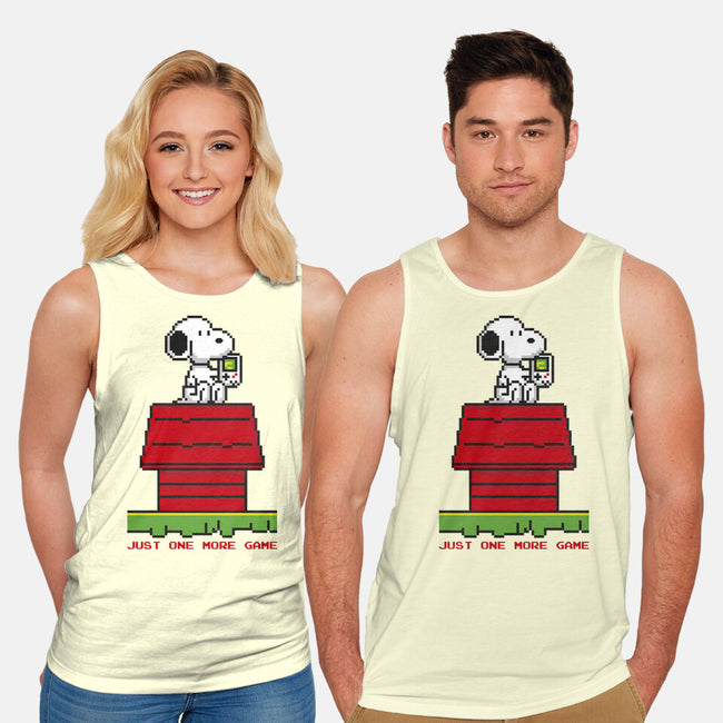 8 Bit Dog-Unisex-Basic-Tank-sebasebi