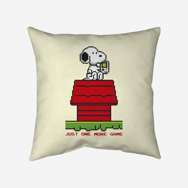 8 Bit Dog-None-Removable Cover w Insert-Throw Pillow-sebasebi