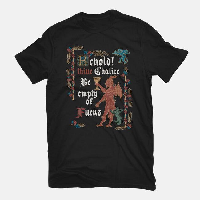 Behold Thine Chalice-Womens-Basic-Tee-Nemons