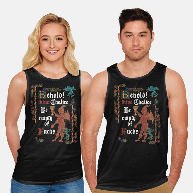 Behold Thine Chalice-Unisex-Basic-Tank-Nemons