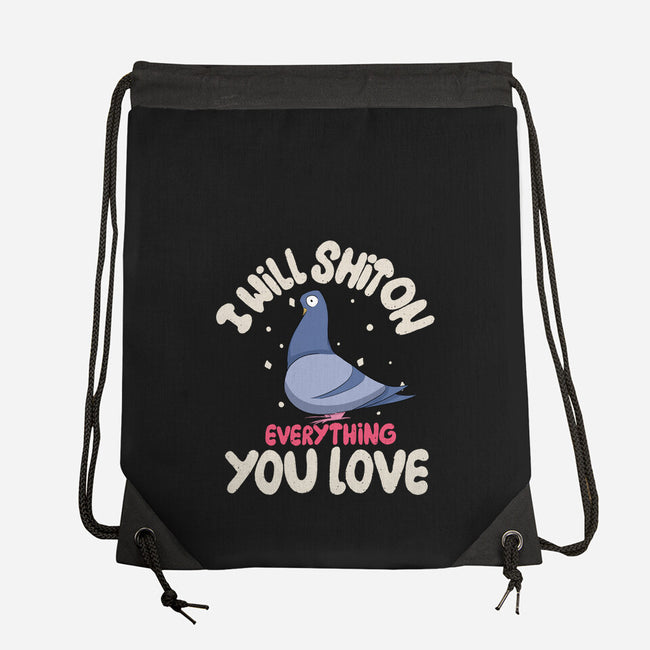 On Everything You Love-None-Drawstring-Bag-MaxoArt