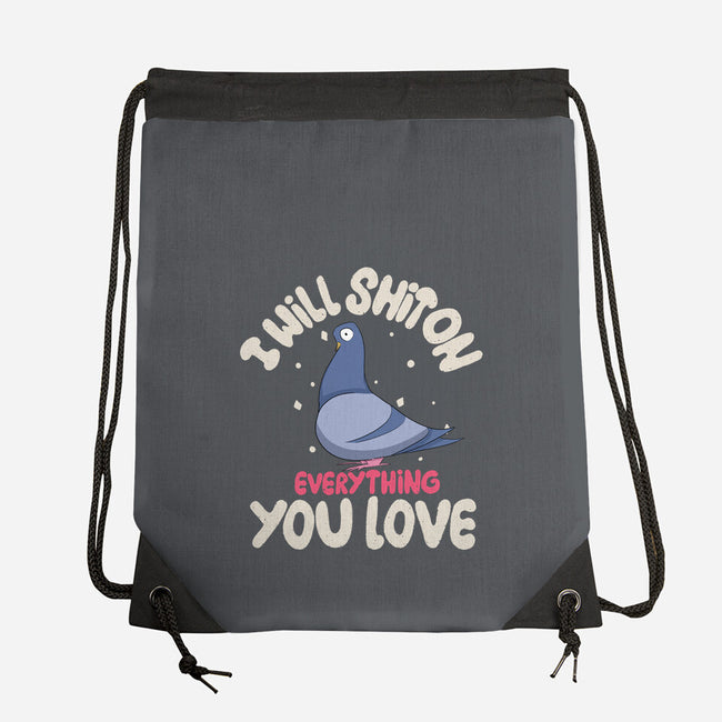On Everything You Love-None-Drawstring-Bag-MaxoArt