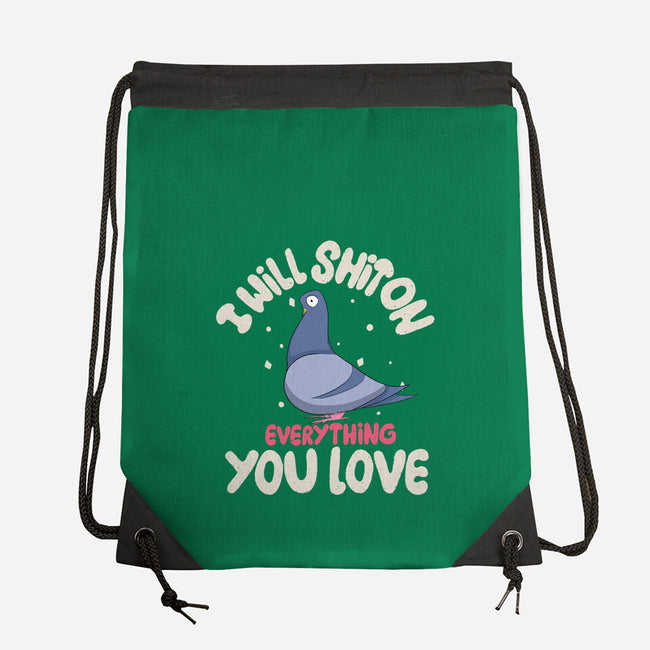 On Everything You Love-None-Drawstring-Bag-MaxoArt