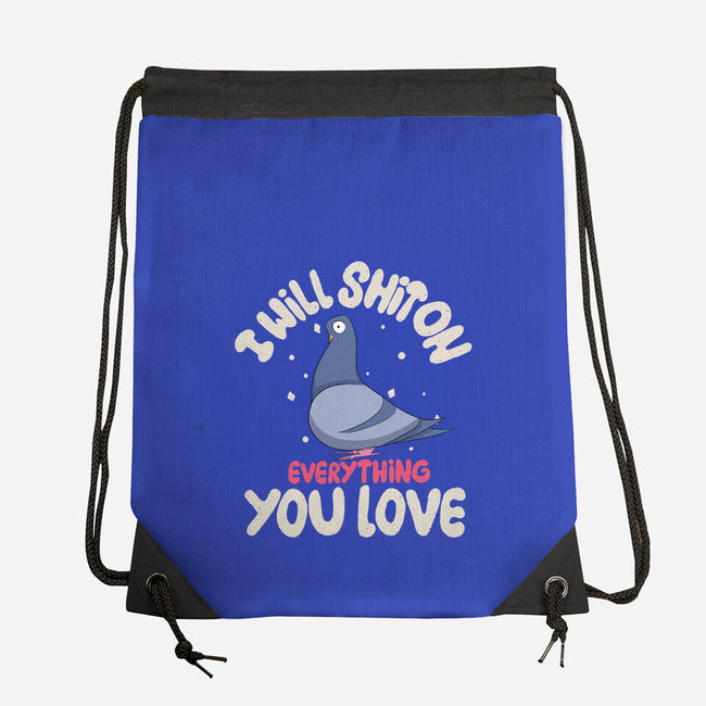 On Everything You Love-None-Drawstring-Bag-MaxoArt
