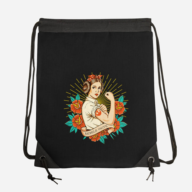 Rebels Unite Tattoo-None-Drawstring-Bag-P1yu5h