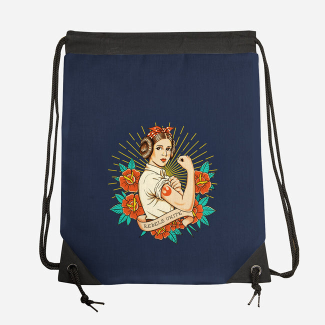 Rebels Unite Tattoo-None-Drawstring-Bag-P1yu5h