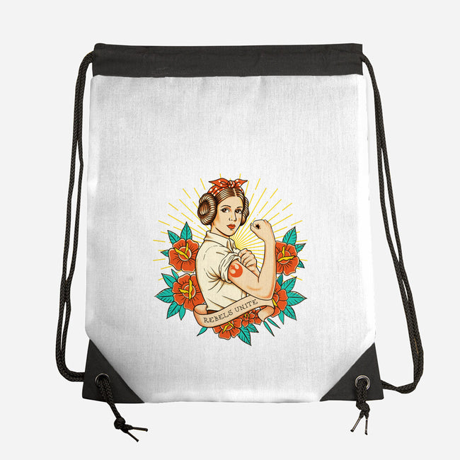 Rebels Unite Tattoo-None-Drawstring-Bag-P1yu5h