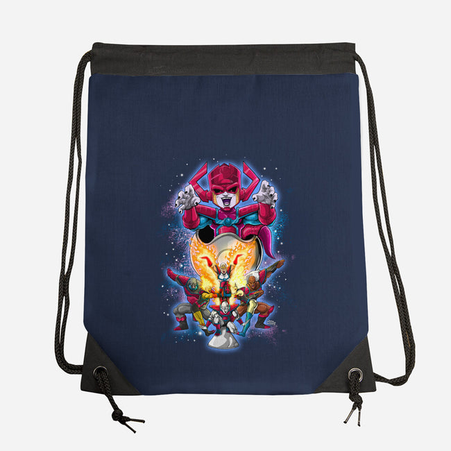 Galafreeze And The Herald Force-None-Drawstring-Bag-Ozzy Fernandez