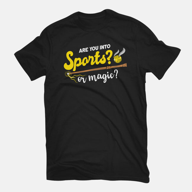 Sports Or Magic-Unisex-Basic-Tee-krisren28