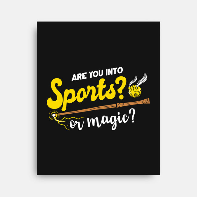Sports Or Magic-None-Stretched-Canvas-krisren28