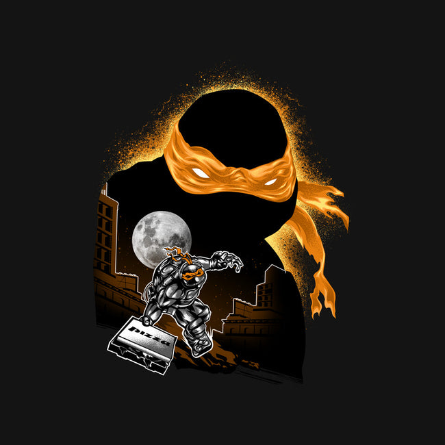 Nun-Chucks Wielder Ninja-None-Stretched-Canvas-hypertwenty