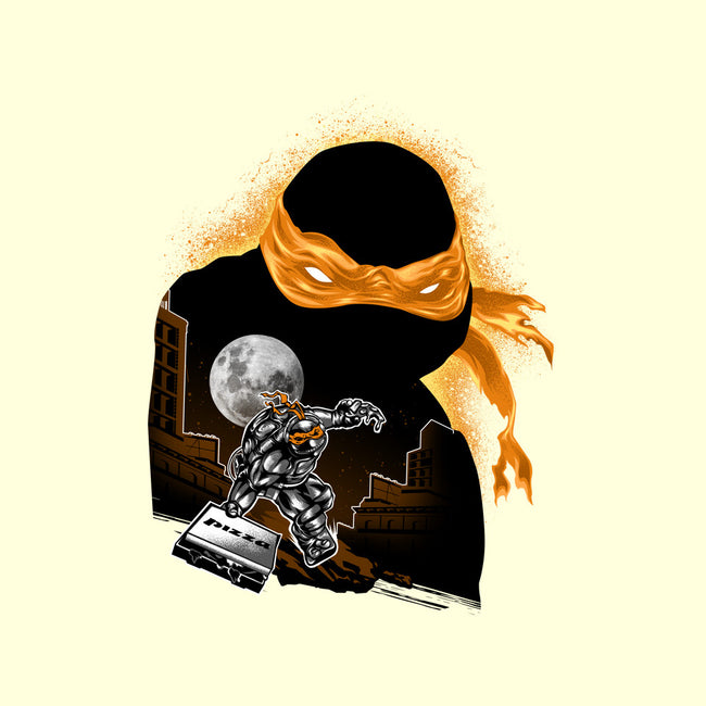 Nun-Chucks Wielder Ninja-None-Stretched-Canvas-hypertwenty