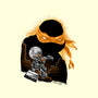 Nun-Chucks Wielder Ninja-None-Stretched-Canvas-hypertwenty
