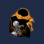 Nun-Chucks Wielder Ninja-None-Polyester-Shower Curtain-hypertwenty