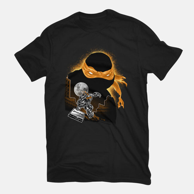 Nun-Chucks Wielder Ninja-Youth-Basic-Tee-hypertwenty