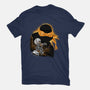 Nun-Chucks Wielder Ninja-Womens-Basic-Tee-hypertwenty