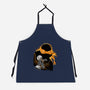 Nun-Chucks Wielder Ninja-Unisex-Kitchen-Apron-hypertwenty