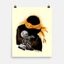 Nun-Chucks Wielder Ninja-None-Matte-Poster-hypertwenty