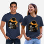 Nun-Chucks Wielder Ninja-Unisex-Basic-Tee-hypertwenty