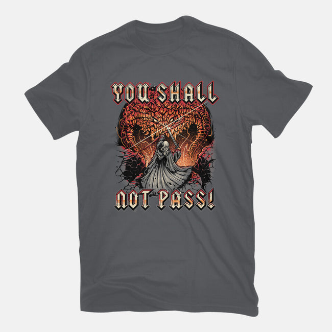 You Shall Not Pass-Mens-Basic-Tee-momma_gorilla