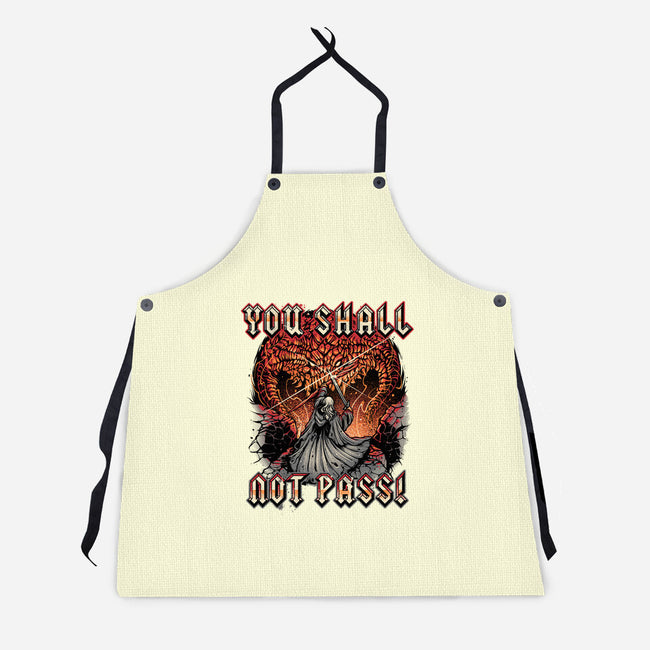 You Shall Not Pass-Unisex-Kitchen-Apron-momma_gorilla