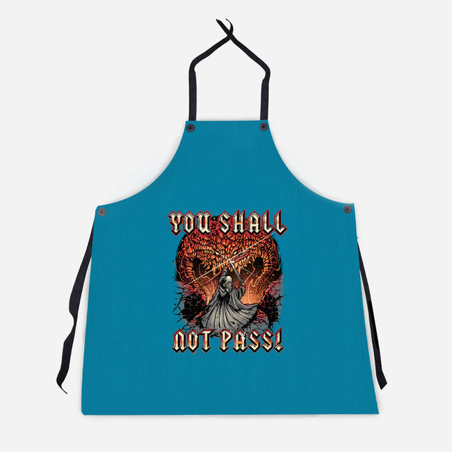 You Shall Not Pass-Unisex-Kitchen-Apron-momma_gorilla