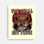 You Shall Not Pass-None-Stretched-Canvas-momma_gorilla