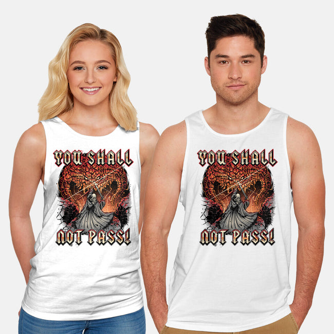 You Shall Not Pass-Unisex-Basic-Tank-momma_gorilla