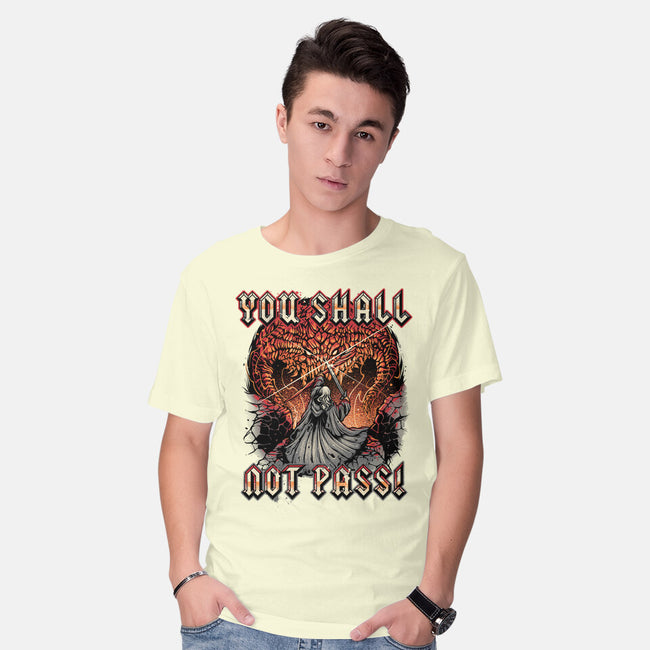 You Shall Not Pass-Mens-Basic-Tee-momma_gorilla