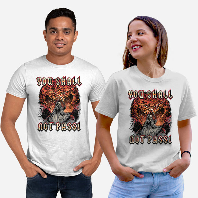 You Shall Not Pass-Unisex-Basic-Tee-momma_gorilla