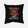 You Shall Not Pass-None-Removable Cover w Insert-Throw Pillow-momma_gorilla
