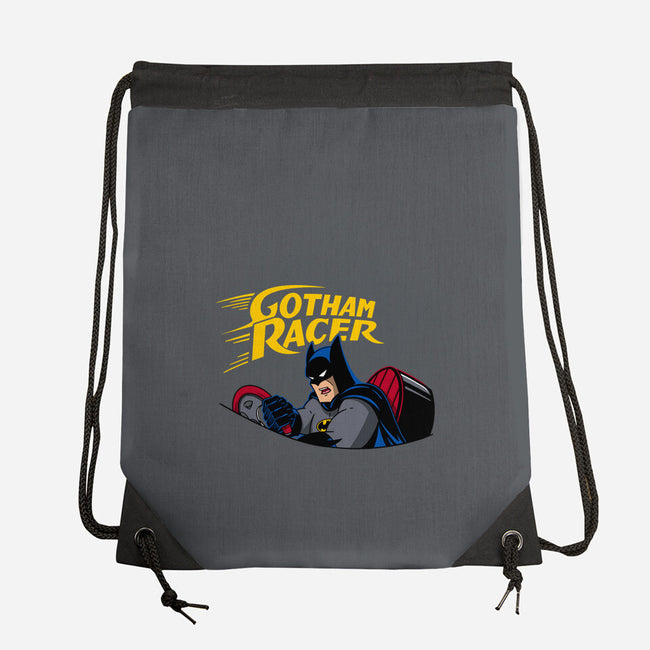 Dark Racer-None-Drawstring-Bag-Getsousa!