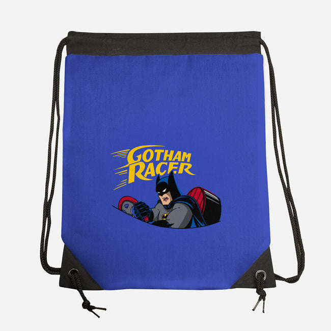 Dark Racer-None-Drawstring-Bag-Getsousa!