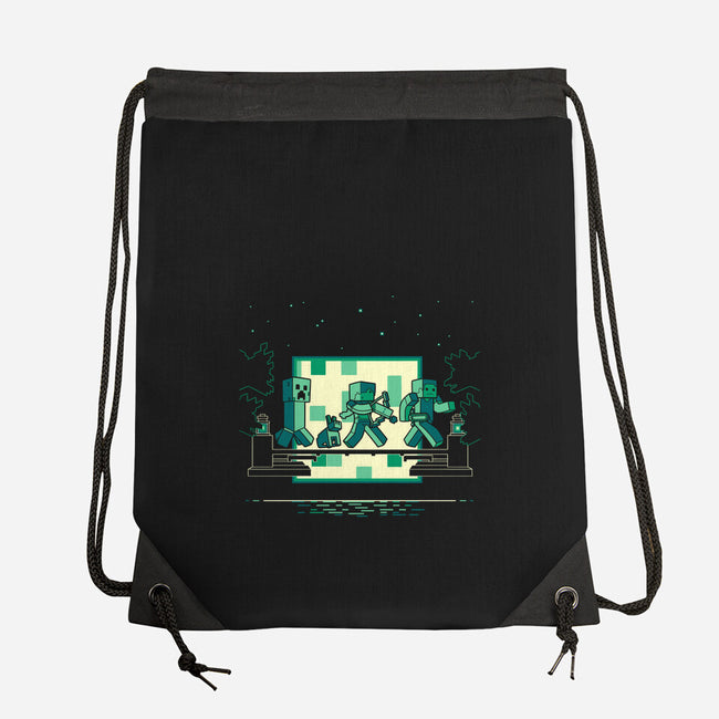 Hakuna Minecrafta-None-Drawstring-Bag-naomori