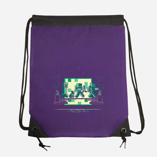 Hakuna Minecrafta-None-Drawstring-Bag-naomori