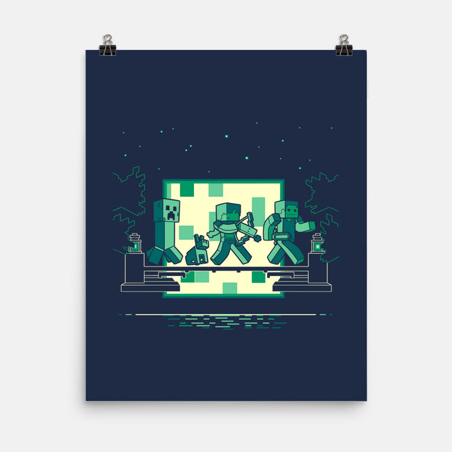 Hakuna Minecrafta-None-Matte-Poster-naomori