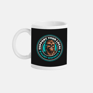 Support Your Local Hairy Wingman-None-Mug-Drinkware-Herk Up Tees