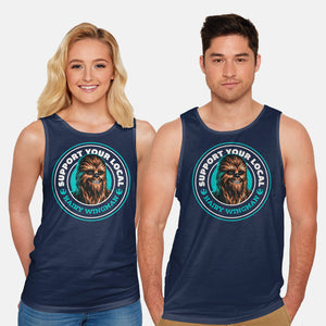 Support Your Local Hairy Wingman-Unisex-Basic-Tank-Herk Up Tees