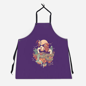 Legend Island-Unisex-Kitchen-Apron-eduely