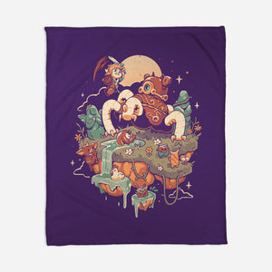 Legend Island-None-Fleece-Blanket-eduely