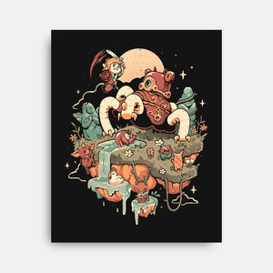 Legend Island-None-Stretched-Canvas-eduely