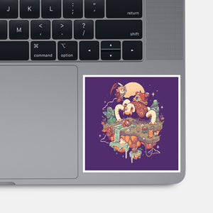 Legend Island-None-Glossy-Sticker-eduely