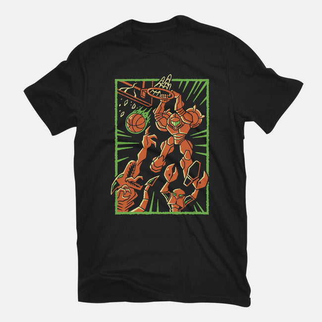 Space Slam-Womens-Basic-Tee-Henrique Torres