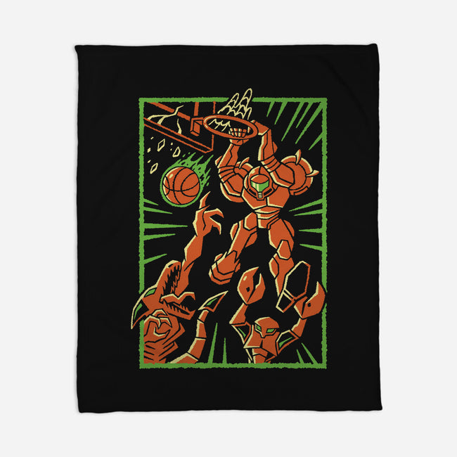 Space Slam-None-Fleece-Blanket-Henrique Torres