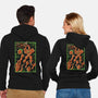 Space Slam-Unisex-Zip-Up-Sweatshirt-Henrique Torres