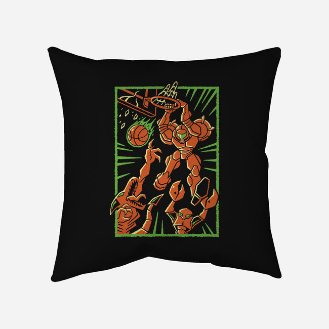 Space Slam-None-Removable Cover w Insert-Throw Pillow-Henrique Torres