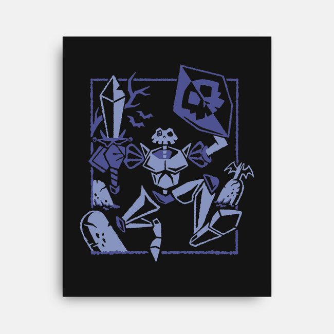 Resurrected Knight-None-Stretched-Canvas-Henrique Torres