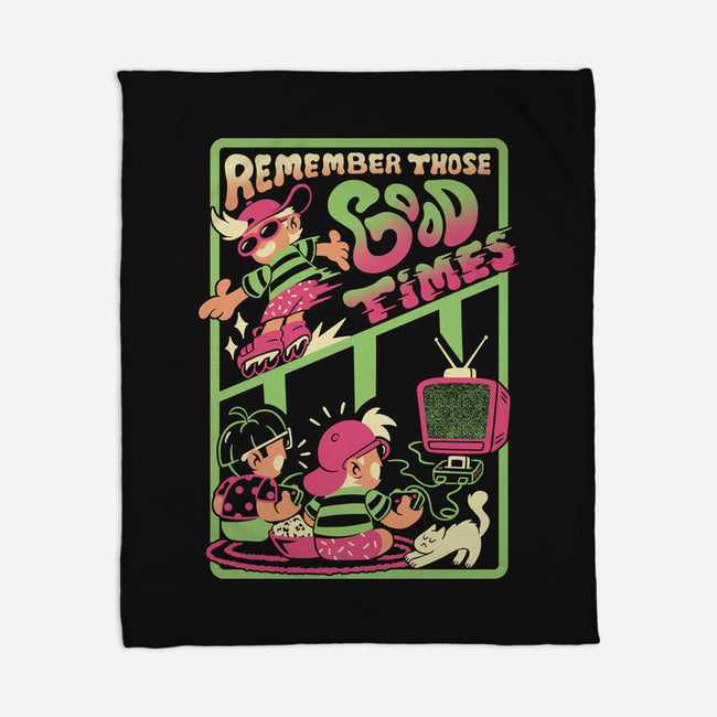 Remember Those Good Times-None-Fleece-Blanket-Henrique Torres